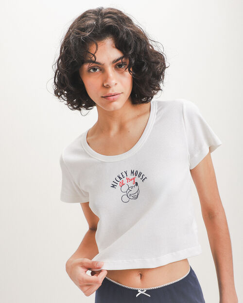Crop Top Mickey Mouse