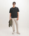Playera Relaxed Negro,NEGRO