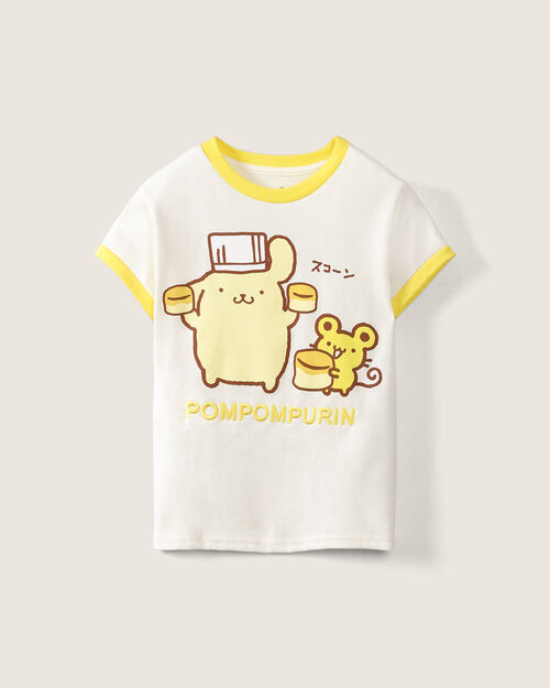Playera Ringer Pompompurin