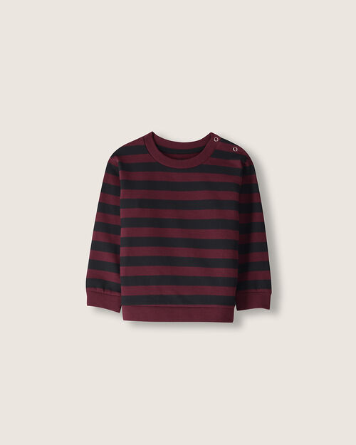 Sudadera Cuello Redondo Rayas