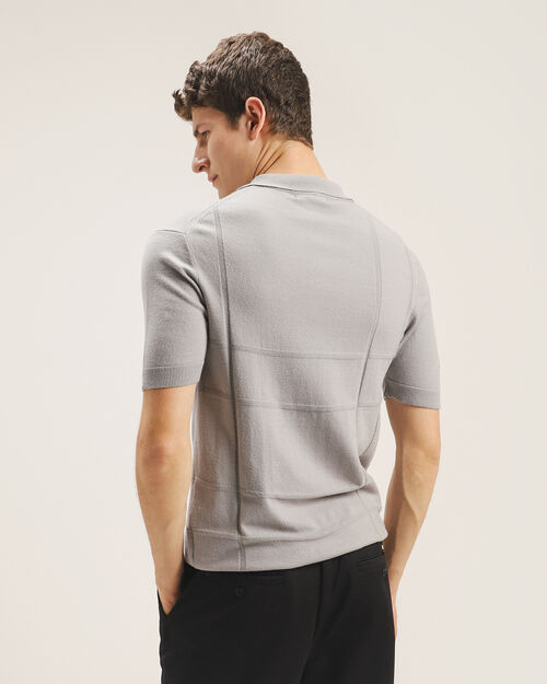 Polo Gris Ajustada