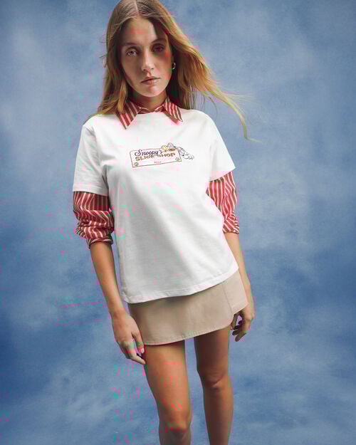 Playera Gr&aacute;fico Peanuts