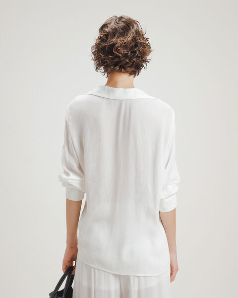 Camisa Blanca Lazos