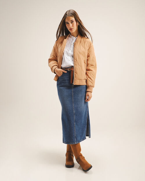 Chamarra Bomber Acolchada