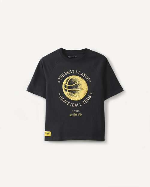 Playera Negra Aplicaciones