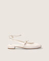 Zapatos Planos Con Tacón,BLANCO HUESO