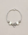 Pulsera Charms Plateada,PLATEADO P1