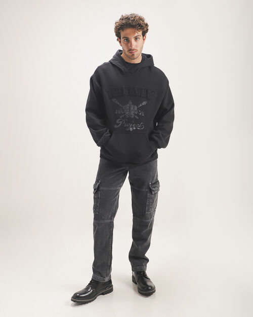Sudadera Negra Oversize
