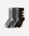 Pack 5 Calcetines Grises,GRIS OBSCURO