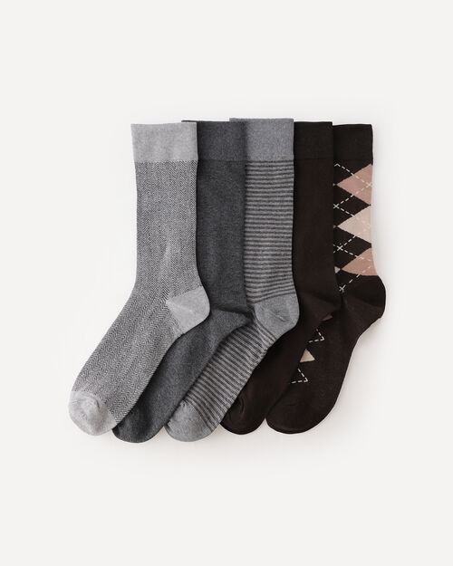 Pack 5 Calcetines Grises
