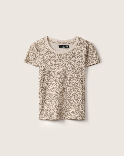 Playera Con Dise&ntilde;o Flores