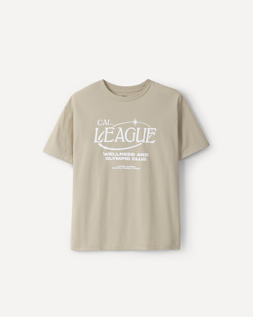 Playera Caf&eacute; Estampada