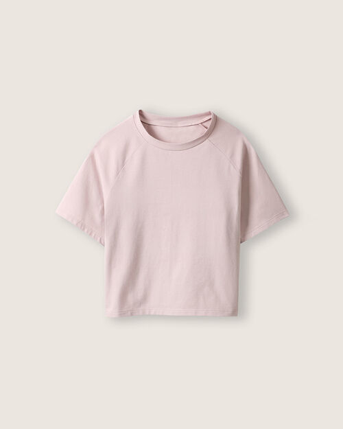 Playera Cropped Manga Corta