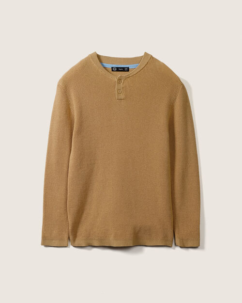 Playera Café Manga Larga