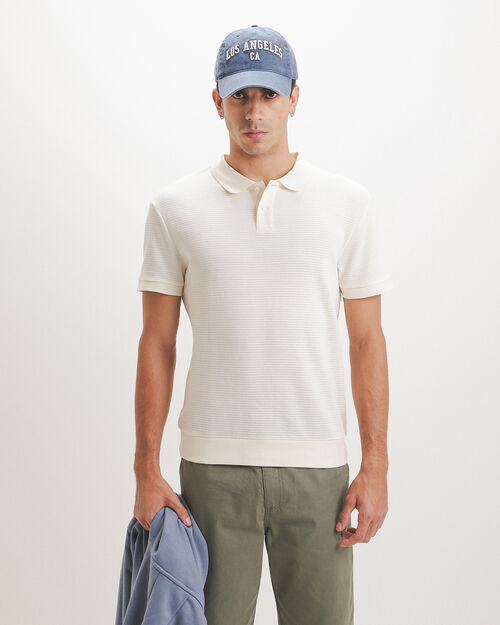 Polo Blanca Textura