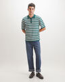 Wide Leg Jeans Marino,AZUL MARINO
