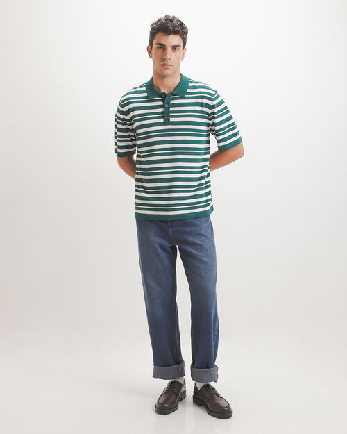 Wide Leg Jeans Marino