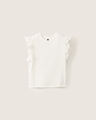 Blusa Blanca Olanes,BLANCO