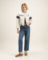 Jeans Fit Straight Azul,AZUL EMPOLVADO