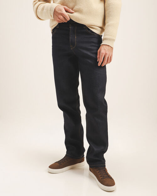 Jeans Fit Straight Azul