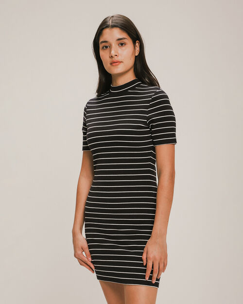 Vestido Corto Rayas