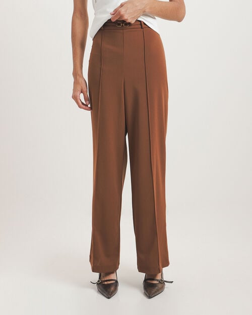 Pantal&oacute;n Caqui Hebilla