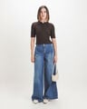 Jeans Wide Leg Extreme,AZUL EMPOLVADO