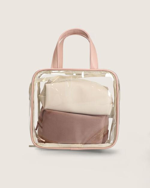Set Cosmetiquera Beige