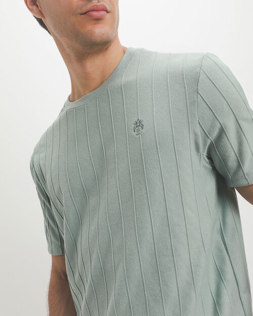 Playera Textura Bordada