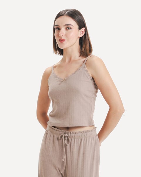 Top Caf&eacute; Pijama