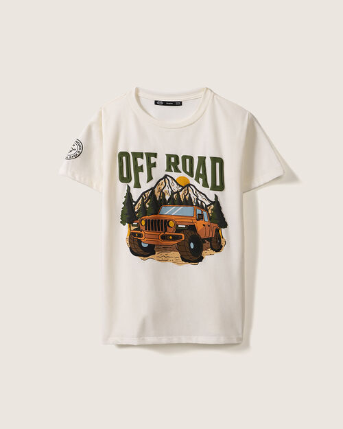 Playera Blanca Manga Corta