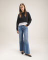 Jeans Fit Wide Leg,AZUL ACERO