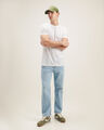 Jeans Fit Straight Azul,AZUL CIELO