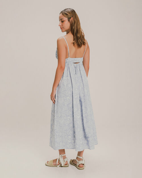 Vestido Midi Estampado