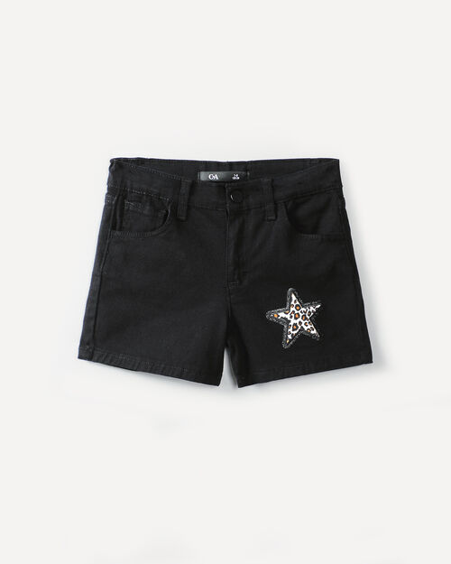 Short Negro Estrella