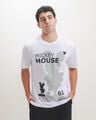 Playera Mickey Mouse Gr&aacute;fico,BLANCO