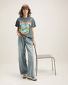Jeans Wide Leg Azul Claro,AZUL CIELO