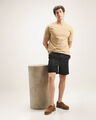 Short Pull On Verde,NEGRO