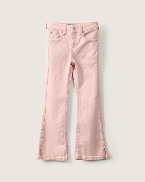 Jeans Fit Flare Rosa