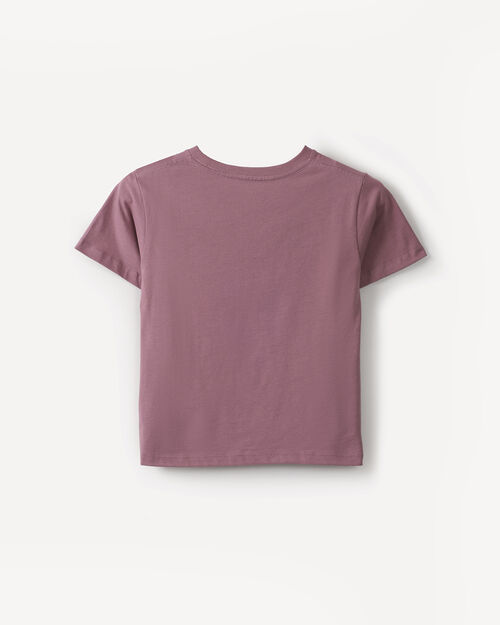 Playera Morada Oversize