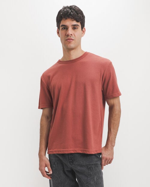 Playera Textura Naranja