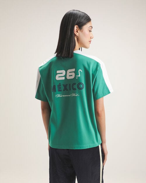 Playera Verde Deportiva