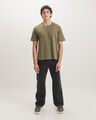 Playera Verde Simplicity,OLIVO