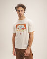 Playera Estampada Fit Regular,CRUDO