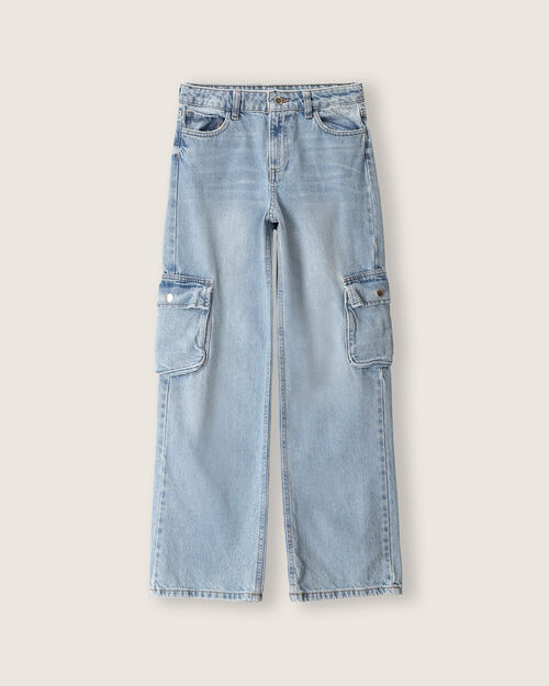 Jeans Cargo Azul