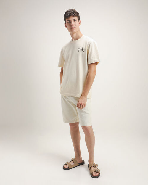 Short Fit Regular Gabardina