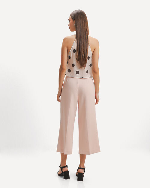 Pantal&oacute;n Rosa Cropped