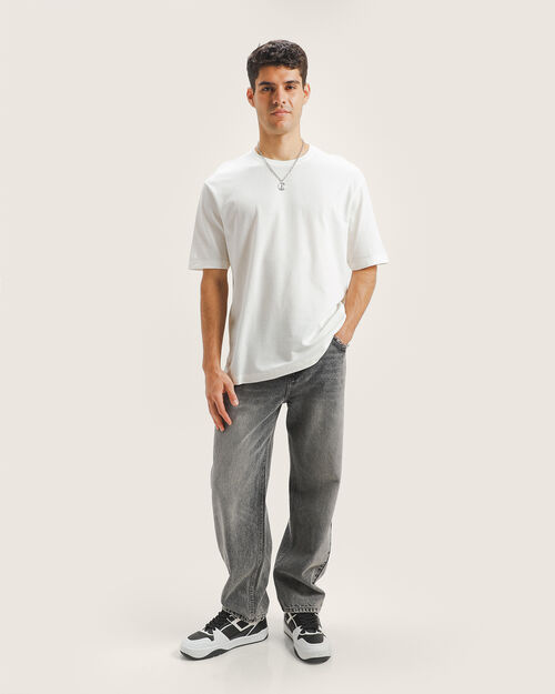 Playera Blanca Manga Corta