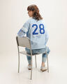 Playera Boxy Verde,AZUL PASTEL
