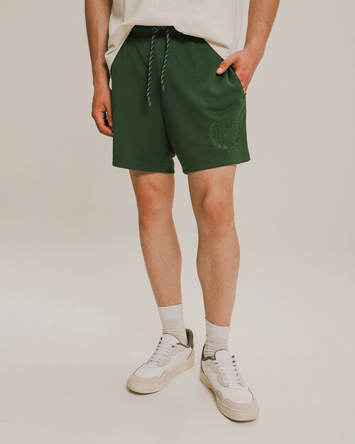 Short Verde Estampado